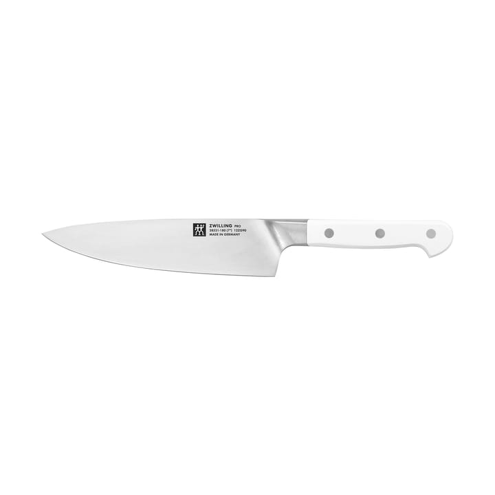 Zwilling Pro le Blanc kokkekniv 18 cm - Hvid-rustfrit stål - Zwilling