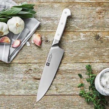 Zwilling Pro le Blanc kokkekniv 18 cm - Hvid-rustfrit stål - Zwilling