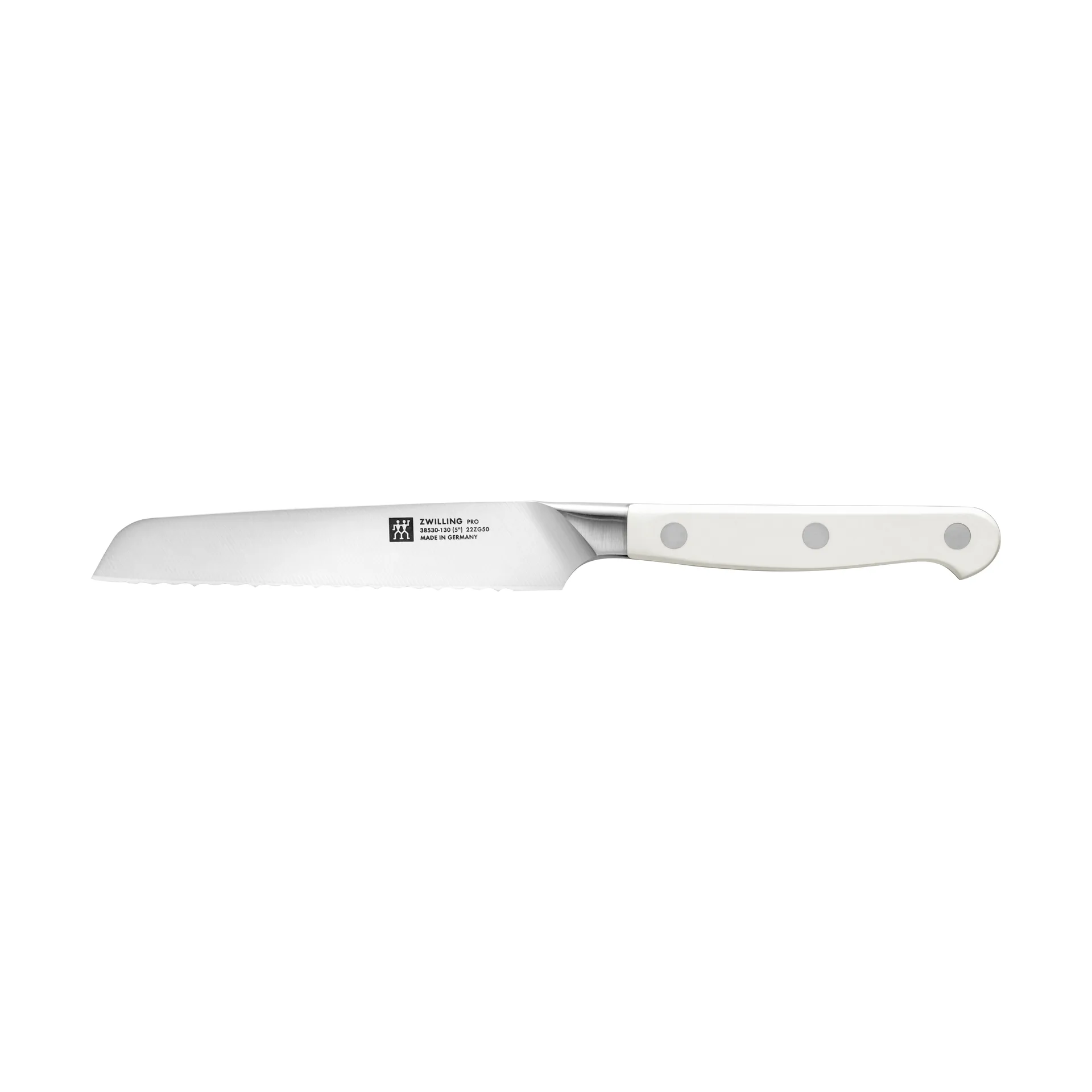 Zwilling pro le blanc tandet universalkniv 13 cm, Hvid-rustfrit stål Zwilling