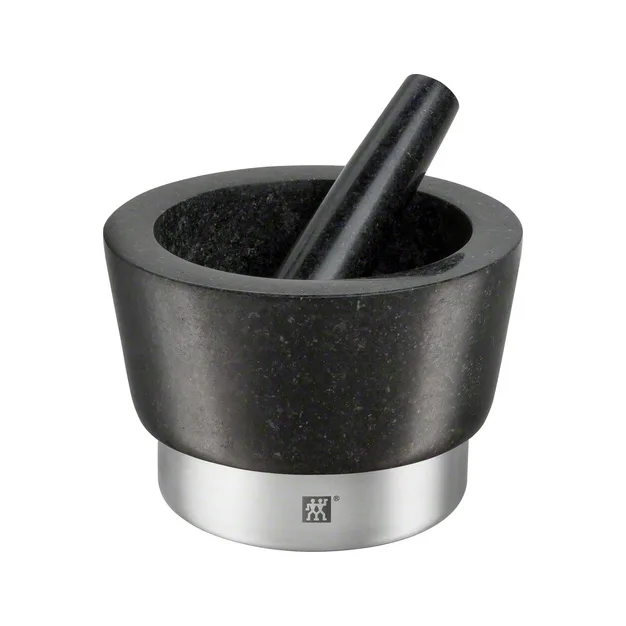 ZWILLING Spices, Sort, Granit, Rustfrit stål, Morter og støder, 14,5 cm, 150 mm, 150 mm