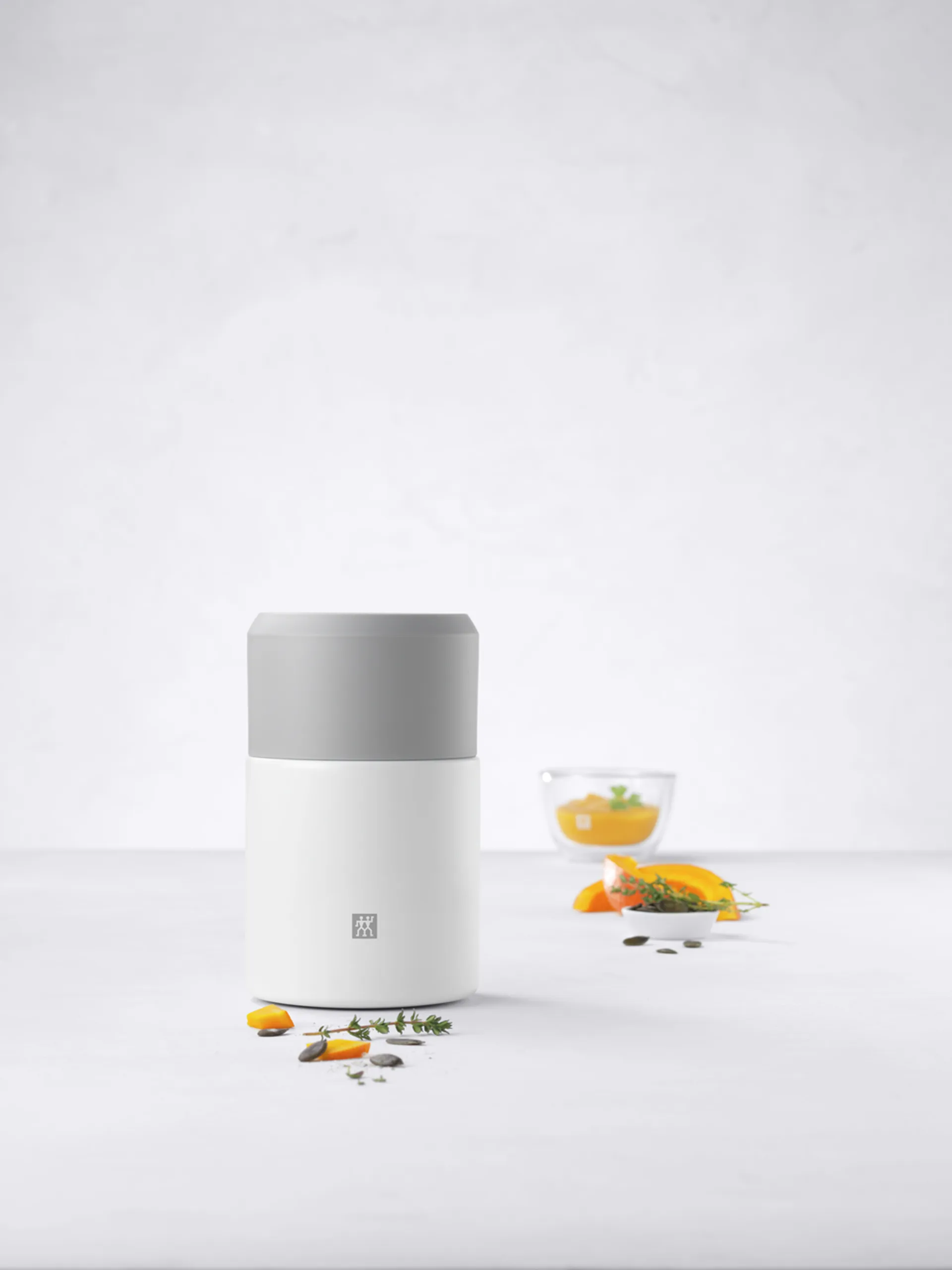 Zwilling Thermo madkasse 0,7 L, Sølv/Hvid Zwilling