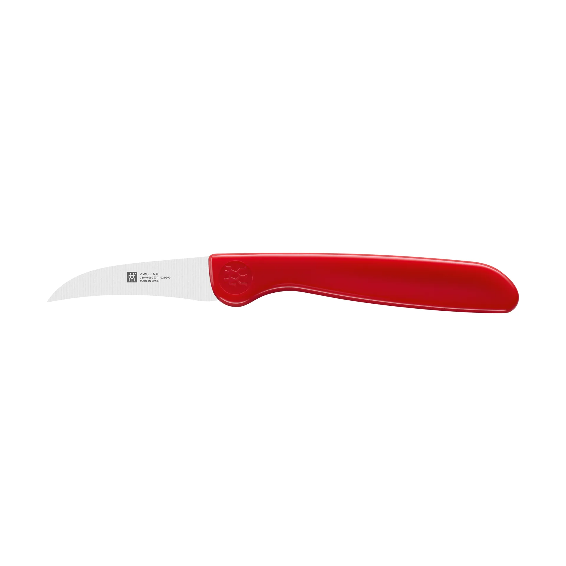 Zwilling Twin grip skrællekniv 5 cm, Rød-rustfrit stål Zwilling