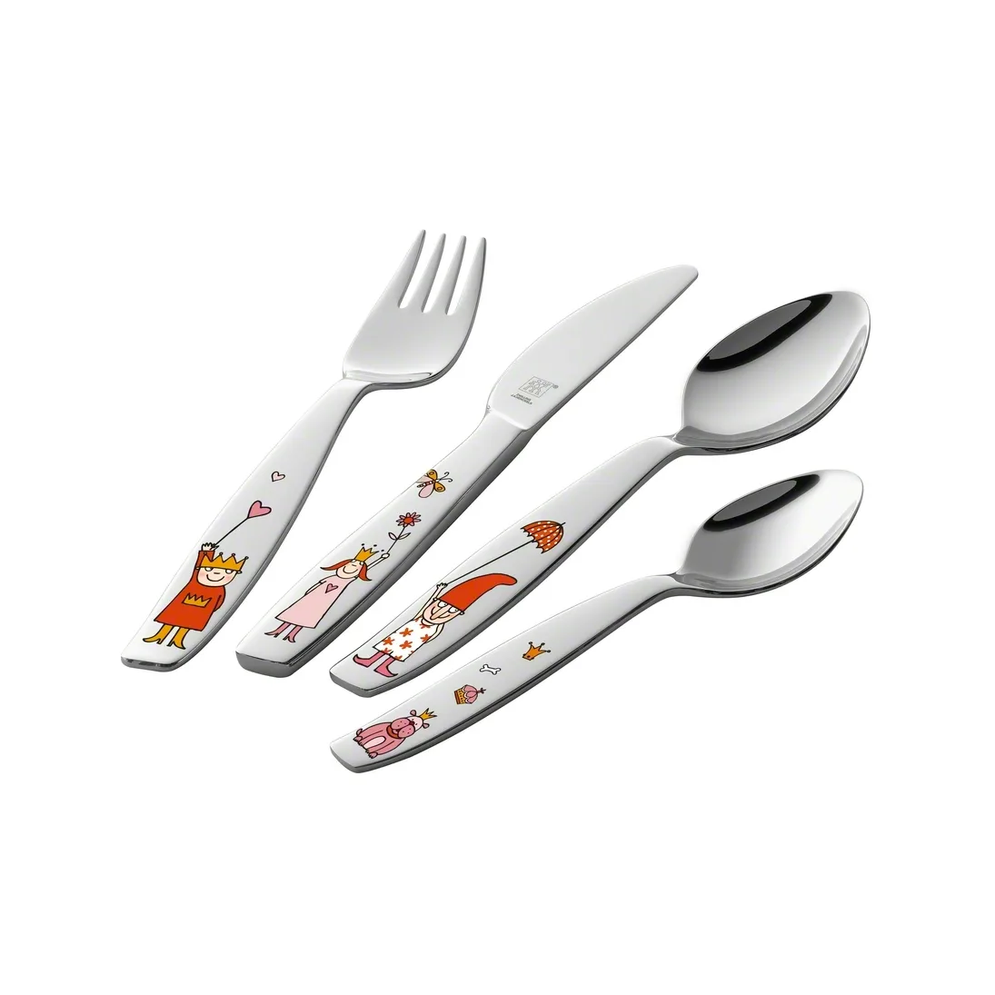 Zwilling Twin Kids Prinsesse børnebestik 4 dele, 4 dele Zwilling